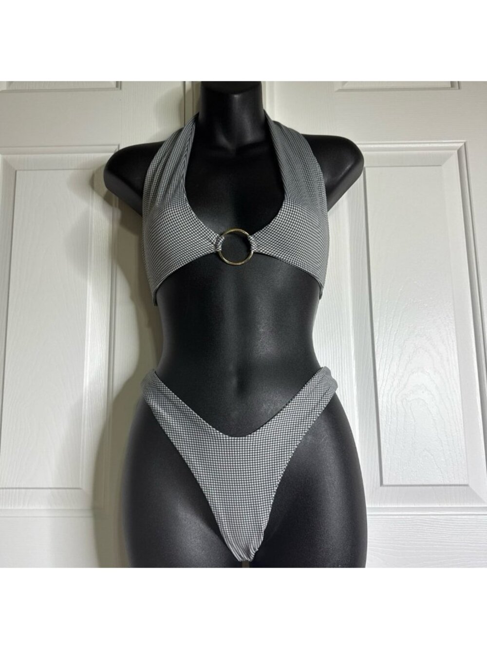 KAOHS Bella Bikini Set Hounds Print Made in LA M/L